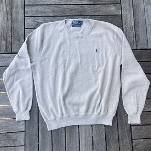 Polo Ralph Lauren Beige Crewneck Sweater